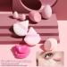 BS-MALL Pink Makeup Sponge & Triangle Puff Set - 10 Soft Pearl Cotton Sponges for Flawless Foundation & Concealer Application - Perfect for Detailed Makeup - Buy Online on SooperMarket.com