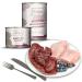 Mjamjam Premium Wet Cat Food Bundle - Pure Meat Enjoyment with Kangaroo & Hearty Wild Rabbit in Blueberries - 6 Pack (400g) - Buy Online on SooperMarket.com
