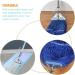 Warmhm 3pcs Glass Cleaning Scraper Replacement Mop Parts Mop Base Accessories Triangle Mop Window Cleaner Spray Mop Head Replacement Mop Base Refill Floor Mop Parts Wax Mop Iron Strip - Buy Online on SooperMarket.com
