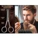 Premium Bartscher Stainless Steel Nasal & Beard Hair Scissors - 10.5 cm Round Tip for Safe Trimming - Buy Online on SooperMarket.com