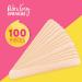 Wooden Waxing Spatulas - Box of 100 | JFA Supplies Wax Applicator Sticks - Buy Online on SooperMarket.com