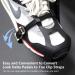 Adjustable Plastic Pedal Adapter with Toe Clips and Straps for Peloton Bike - Buy Online on SooperMarket.com