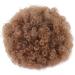 Short Kinky Curly Afro Puff Drawstring Ponytail Extension | Clip in Hairpiece for Women (Large T1B/30#) - Buy Online on SooperMarket.com