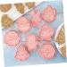 ABOOFAN 8pcs Christmas Cartoon Pie Chocolate Fudge Christmas Cookie Stamper Lovely Cookie Mold 3D Candy Tool - Buy Online on SooperMarket.com