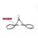 Two Piece Set - 5" Mosquito Hemostat Forceps with 3 Position Lockings Curved + Straight Teeth Polished Finish Pliers - Buy Online on SooperMarket.com
