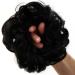 JJstar 2PCS Curly Fake Hair Buns Donut Tousled Updo - Jet Black - Buy Online on SooperMarket.com