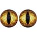 6MM 100PCS Dragon Eyes Glass Cabochon for Clay Doll Making and Jewelry DIY Crafts - Buy Online on SooperMarket.com