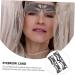 Anneome Stainless 2pcs Clear Ruler Eyebrow Guide Stencil Brow Makeup Supplies Measuring Tool Eyebrow Shape Metal Stainless Steel - Buy Online on SooperMarket.com
