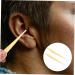 Healvian 2 Pcs Croissant Ear Pick: Ear Cleaning Tools, Travel Ear Plugs Wood Tools, Earwax Removal Swab, Cerumen Spoon, Ear Wax Removal Tool - 11.3x1.1x0.2cm - Buy Online on SooperMarket.com