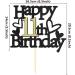 Sumerk Glitter Happy 11th Birthday Cake Toppers 11th Cake Topper 11th Birthday Cake Decorations Party Supplies for Boys Girls - Pack of 1 - Buy Online on SooperMarket.com