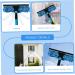 Window Cleaning Equipment Telescopic Window Cleaner Tool with 10-Section Extension Pole 2-in-1 Rotatable Window Squeegee Telescopic Pole Window Cleaning Kit for Home Car Glass - Buy Online on SooperMarket.com