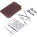 Glomora Manicure Set 11 Pieces Portable Stainless Steel Nail Clipper Set for Finger Nail Ear Care - Buy Online on SooperMarket.com