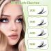 DIY Lash Cluster Kit - 400 Pcs D Curl 3D Eyelashes Lightweight Reusable Wispy Extensions Easy Home Application (30D & 40D) - International Shipping Available - Buy Online on SooperMarket.com