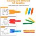 Kids Coloring Paper Roll - Toddler Drawing Paper Roll for Clean Sticky Wall Painting - 120 * 11.8 Inch Animal Design Stickers Set - Buy Online on SooperMarket.com