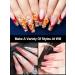 402 Pieces Nail Dual Forms Tip Set with Dual-Ended Gel Brush & Nail File - Nail Extensions Kit with Nail Clips and Horseshoe Forms - Buy Online on SooperMarket.com