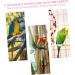 Angoily 3-Piece Parrot Suit for Nymphensittich & ARA - Bird Diaper Costume for Small Parrots - Durable & Stylish Wing Clothing - Buy Online on SooperMarket.com