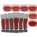 Lip Gloss Set Clear Mirror Lip Tint Watery Lip Stain Lipgloss Long Lasting Non-Stick Cup Liquid Blush 6Pcs Moisturizing Liquid Lipstick Tinted Lip Balm Red Clear Lip Gloss For Lip Makeup (6Pcs Set) 6psc set