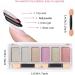 Chrome Nail Powder Set - 6 Colors for Shiny, Holographic Nail Art - Buy Online on SooperMarket.com