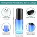 6-Pack 5ml Gradient Color Glass Roller Bottles for Perfume & Essential Oils - Refillable, Thick Glass with Metal Roller Ball - Home & Travel Use - Buy Online on SooperMarket.com