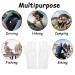 SIUSIO Anti UV Shield Glove - UV Protective Sleeves Fingerless Glove for Gel Manicures protect Hands from LED Lamps Nail Dryer Professional Protection Tool for Skin Care Nail Art Microfiber White - Buy Online on SooperMarket.com