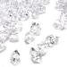 DomeStar Fake Ice Rocks, 150PCS(2.5Cups) Acrylic Gems Crystals Clear Rocks Plastic Diamonds Vase Centerpiece for Vase Fillers Party Table Scatter Wedding Food Display 150 Clear