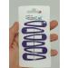 6 PCS Metal Snap Hair Clips - Purple Hair Grips 5CM Long - Buy Online on SooperMarket.com