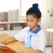 Writing Desk Posture Corrector - T-Shaped Design Students Vision Protection - Enhanced Learning Sitting Posture Corrector for Children Blue - Buy Online on SooperMarket.com
