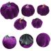 Didiseaon 5pcs Flannel Foam Pumpkin Autumn Decor Halloween Decor Velvet Pumpkins for Decorating Artificial Pumpkin Decoration Fall Decorations Home Decor Photo Prop Fake Pumpkin Set Purple Purple 14X12.5X12.5CM - Buy Online on SooperMarket.com