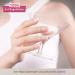 Danni & Toni Half Hardened Gel Nail Films - Transparent Glossy Monochrome Nail Stickers (28 Pack) - Crystal Clear Nail Design Wraps - Buy Online on SooperMarket.com