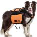 Ownpets Dog Backpack Saddlebag with Adjustable Strap Waterproof and Lightweight Dog Saddle Bag Harness Dog Pack Hound for Camping Traveling and Hiking M size - Buy Online on SooperMarket.com