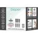 BEPER P302VIS060 Make up Brush Cleaner Set - Makeup Brushes Cleaner with 7 Adapters Included Suitable for All Brush Types - Buy Online on SooperMarket.com