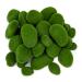 Nicunom 40 Pcs 5 Size Artificial Moss Rocks Decorative Faux Green Moss Covered Stones Fake Moss Balls for Garden Decor DIY Floral Arrangements Plant Poted Decoration