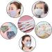 20 pcs Adjustable Elastic Bands with Silicone Buckle for DIY Handmade Masks (White) - Buy Online on SooperMarket.com