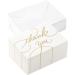 Gold Foil Script Hallmark Wedding Baby Shower Bridal Shower Thank You Cards - 100 Notes and Envelopes - Buy Online on SooperMarket.com