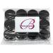 144 Pieces Beauticom 5G Clear Square Jars with Black Lids - BPA Free Containers for Scrubs Oils Creams & Lotions Ideal for International Shipping - Buy Online on SooperMarket.com