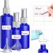 Buy Portable 12*30ml Refillable Spray Bottles - Perfect for Skin Care Essential Oils & Travel - Blue Atomizer - Buy Online on SooperMarket.com