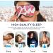 Adjustable Light Blocking Eye Mask for Deep Sleep | Breathable & Comfortable | Ideal for Travel, Yoga, Meditation | Men & Women - Buy Online on SooperMarket.com