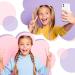 Lusofie 12 Pcs Ball Hair Ties - Acrylic Blingbling Ponytail Holders for Girls and Kids - Buy Online on SooperMarket.com