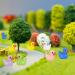 100Pcs Mini Resin Ducks Multicolor Landscape Decorations - Miniature Duck Figures for Home, Garden, Aquarium - Hide Prank Game Dollhouse Decor - 6 Color Assortment - Buy Online on SooperMarket.com