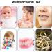 Retainer Case Portable Denture Box Easy-Clean Orthodontic Case Dental Braces Storage for Invisible Aligner False Teeth Container Mouth Guard Case Retainer Cleaner Holder (Pink) - Buy Online on SooperMarket.com