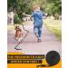 Looxmeer Dog Tow Lines - Robust 3m to 30m Leashes with Storage Bag & D-Carabiner for Training | Durable & Versatile Black Dog Leash - Buy Online on SooperMarket.com