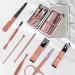 RedFlow 8-in-1 Manicure Set - Professional Nail Clippers & Tools Kit (Rose Gold) - Buy Online on SooperMarket.com