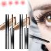 Olivia Blaire Iron Wand Mascara Vervaci Iron Rod Mascara Nour Iron Wand Mascara Waterproof Metal Rod Metal Wand Mascara Bristle Less Metal Mascara Curling Eyelash Metal Mascara (2*Brown)