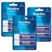Vaseline Lip Therapy Care Original Fast-Acting Nourishment Ideal for Chapped Dry Cracked or Damaged Lips Lip Balm 3-Pack of 2 0.16 Oz Each 6 Lip Balms Unflavored 0.16 Ounce (3 x Pack of 2)