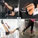 Eikeji Foot Loops Cable Pull Set - 2-Piece D-Ring Foot Cuffs & Carabiners for Fitness Training - Leg Extensions & Glute Workout for Men & Women - Buy Online on SooperMarket.com