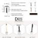 DEdge Safety Razor Stand - Bathroom Accessory in Classic Chrome - Buy Online on SooperMarket.com