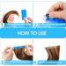 240 Blue Hair Extension Tape Tabs Adhesive Replacement for Human Hair Extensions Perfect for Tape-In Extensions - Buy Online on SooperMarket.com