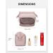 BAGSMART Travel Makeup Bag Organizer Case for Women - Pink - Buy Online on SooperMarket.com