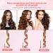 Buy Cordless Auto Hair Curler - Portable Automatic Curling Iron with LCD Display | Fast Heating & Rechargeable Hair Styling Tool - Buy Online on SooperMarket.com