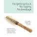 Ibiza Hair Professional B Series Round Boar Hair Brush with Blonde Bristles - Cork Handle | Ideal for Color Treated & Fine Hair | Add Texture & Shine - Buy Online on SooperMarket.com